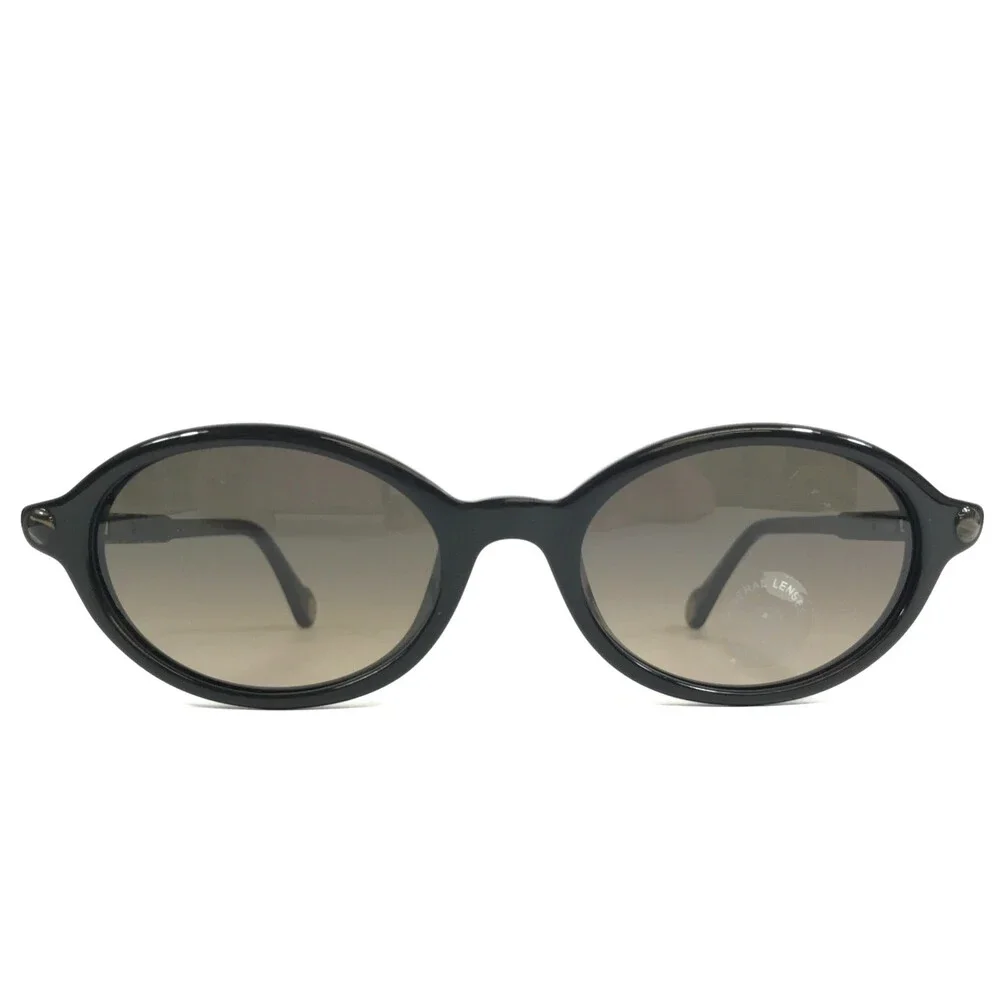 Etnia Barcelona Sunglasses DELOS BKBR Shiny Black Brown w/ Gradient Brown Lenses
